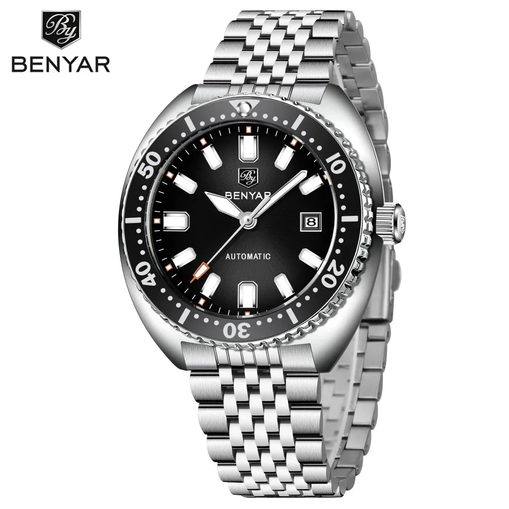 BENYAR New Luxury Men Diving Automatic Mechanical Watch 43mm | BY-5211