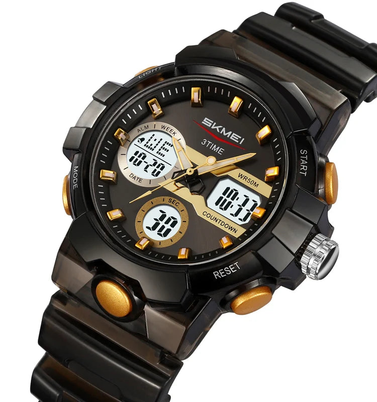 Skmei Model 2386 New Design Dual Time Digital Sports Watch Luxury Multifunctional with Custom Logo for Kids
