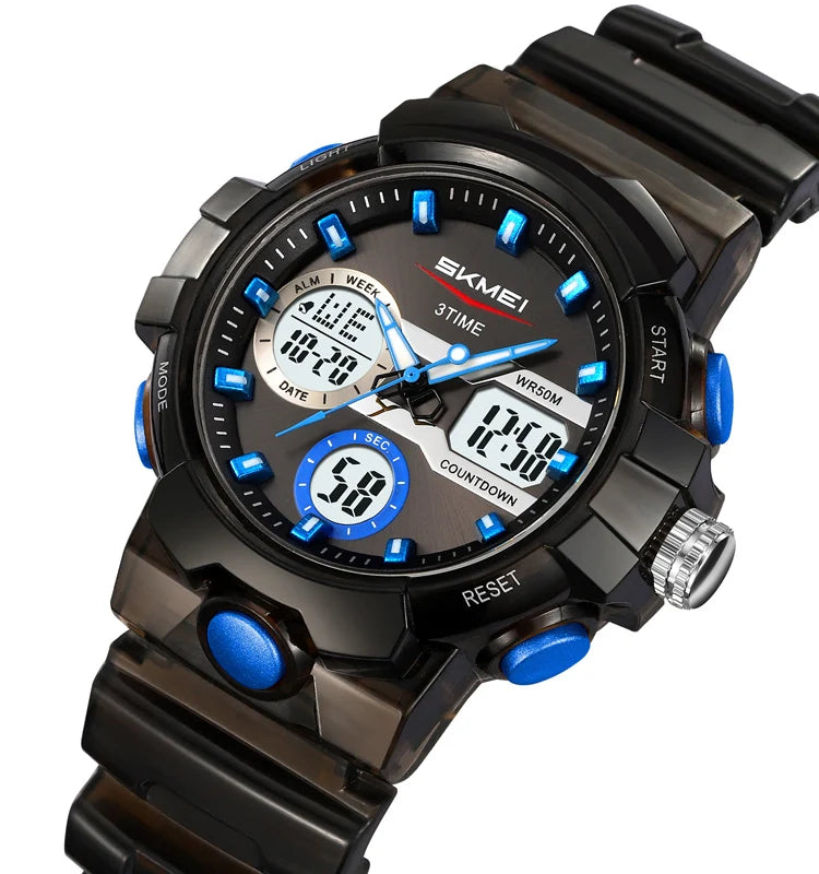 Skmei Model 2386 New Design Dual Time Digital Sports Watch Luxury Multifunctional with Custom Logo for Kids