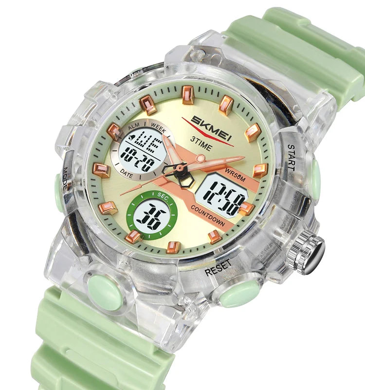 Skmei Model 2386 New Design Dual Time Digital Sports Watch Luxury Multifunctional with Custom Logo for Kids