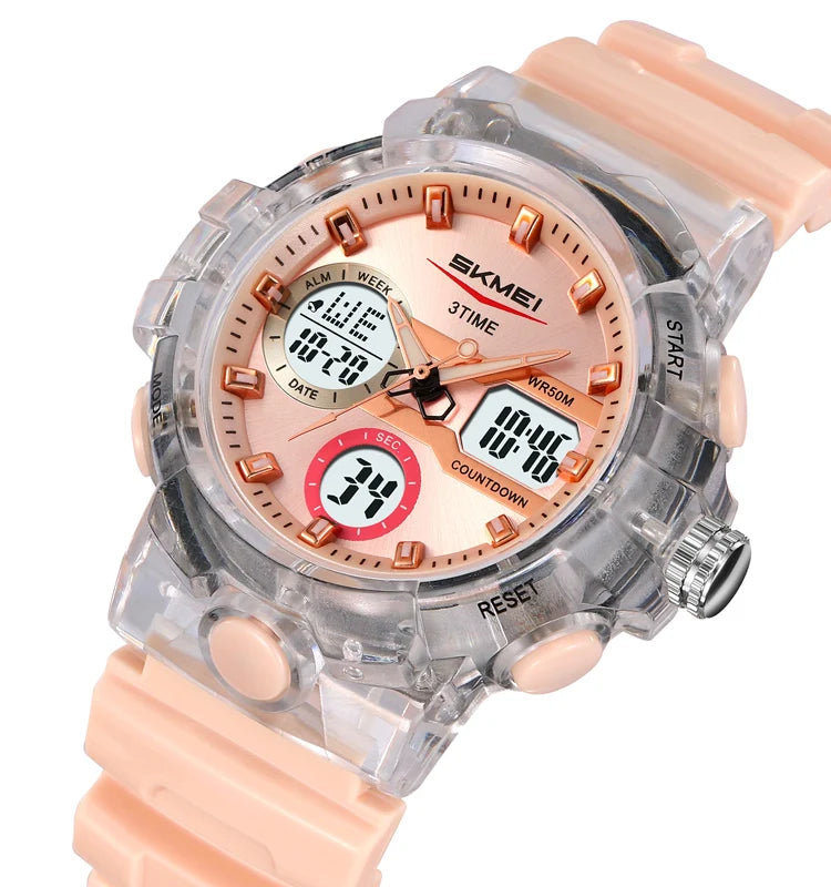 Skmei Model 2386 New Design Dual Time Digital Sports Watch Luxury Multifunctional with Custom Logo for Kids
