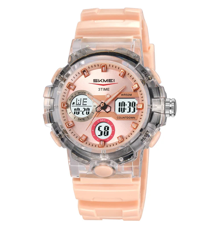 Skmei Model 2386 New Design Dual Time Digital Sports Watch Luxury Multifunctional with Custom Logo for Kids
