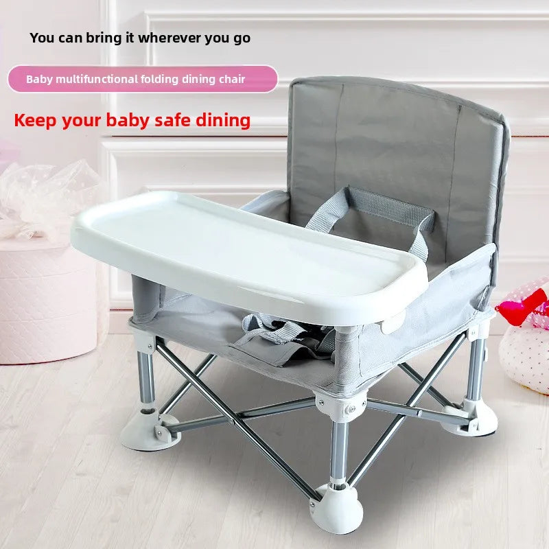 Children's Folding Dining Chair Baby Outdoor Portable Dining Chair Lightweight Children's Beach Chair